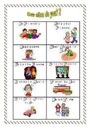 English Worksheet: Adverbs of frequency- Speaking cards- 2 of 3