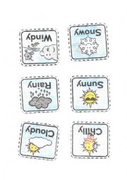 English Worksheet: Weather