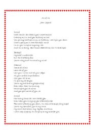 English Worksheet: All of me John Legend