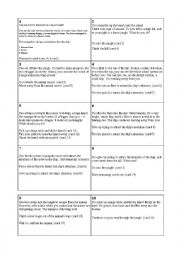 English Worksheet: Survival Maze Game