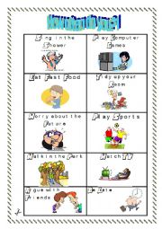 Adverbs of frequency- Speaking cards- 1 of 3
