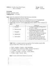 worksheet