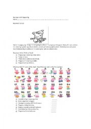 English Worksheet: Present continuous with Peppa PIG