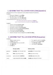 Adverbs lesson Teacher Reference 