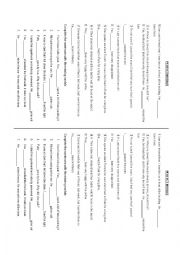 English Worksheet: Perfect Modals