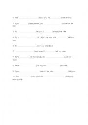 English Worksheet: Second Conditional mini test