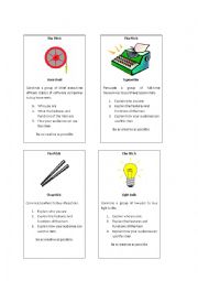 English Worksheet: Product Pitch