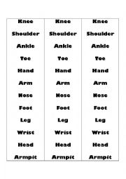 Healthy Relay Labels and Sort cards