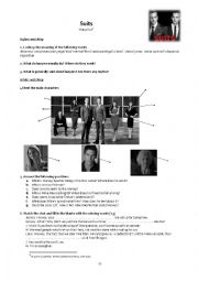 English Worksheet: Suits