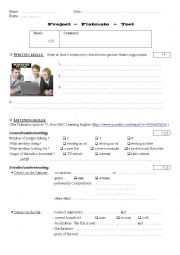 English Worksheet: Flatmates 5