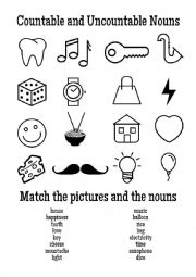 Countable and Uncountable Nouns