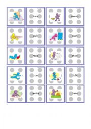 Verbs Memory Game