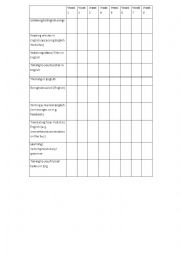 English Worksheet: Improve your speaking!