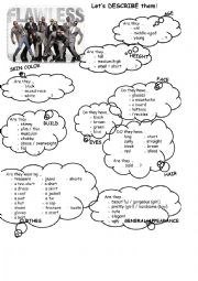 English Worksheet: Physical description