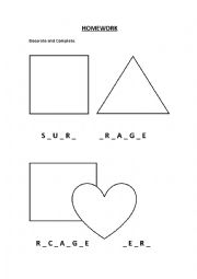 English Worksheet: FORM