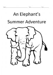 An Elephants Adventure    summer homework project