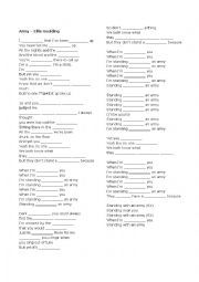 English Worksheet: Army