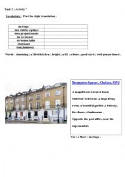 English Worksheet: Shops and public places in LONDON