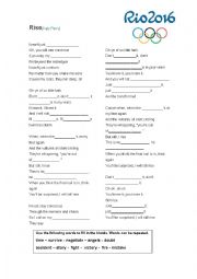 English Worksheet: Rise - Katy Perry 