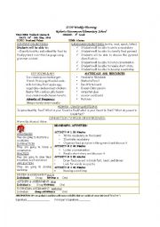 English Worksheet: food