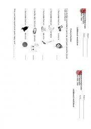 English Worksheet: extra