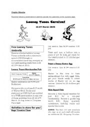 English Worksheet: Reading