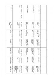 English Worksheet: Jeopardy review game (Elementary)
