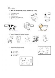 English Worksheet: test book print 2 (unit 2 )