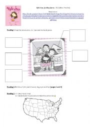 English Worksheet: Kylie Jean [reading]