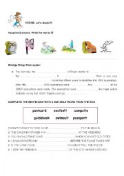 English Worksheet: vocabulary elementary