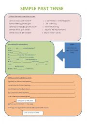 English Worksheet: Past Activities