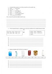 English Worksheet: Present simple