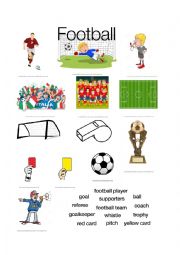 English Worksheet: Football 