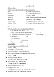 English Worksheet: Desperate Housewives Episode 3