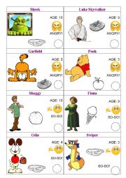 English Worksheet: Introductions and favourites II