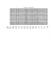 English Worksheet: word search