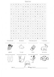 Easter Wordsearch