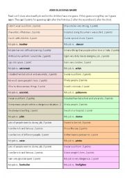 English Worksheet: Jobs guessing game