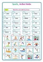 Sports_Action verbs