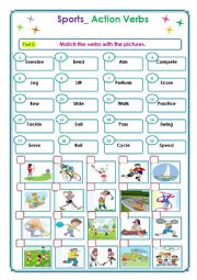 Sports_Action verbs 2