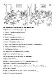 English Worksheet: Spot the Differences