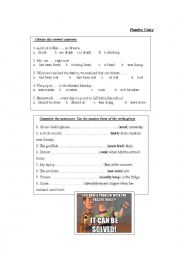 English Worksheet: Passive Voice