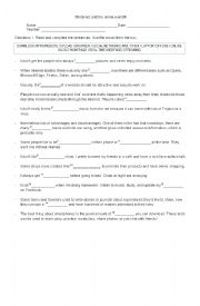 English Worksheet: Internet and the online world