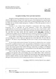 English Worksheet: Senegalese Wrestling