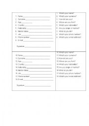 English Worksheet: Wh questions