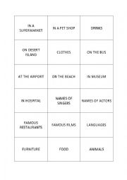 English Worksheet: Alphabet game