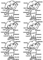 English Worksheet: Colors