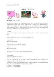 Pig Idioms