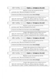 English Worksheet: strangely at the helm chapter 1 ( The turn of the screw)