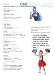 English Worksheet: Song 